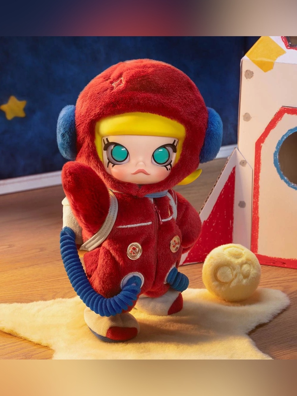 Pop Mart Molly Hello Moon‎ 1/8 Vinyl Plush Action Figure Doll